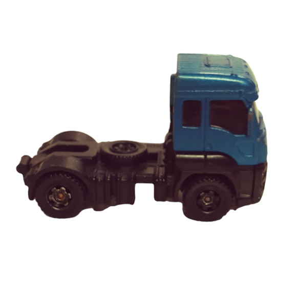 Matchbox 2013 Ford Cargo Truck Cab MBX Service Blue Black 1:64 Diecast Vehicle - Picture 2 of 10